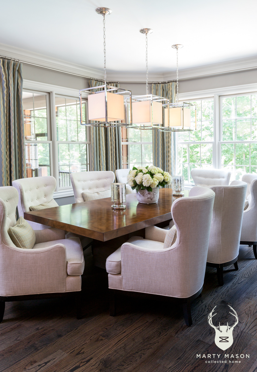 How To Choose Chairs For Your Dining Room Table Marty Mason